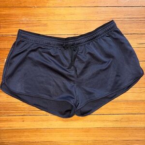 Black Running Shorts